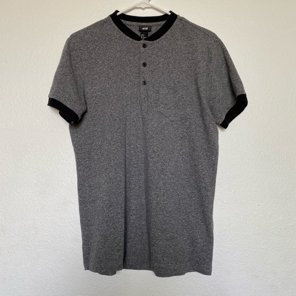 Polo Grey Botton up